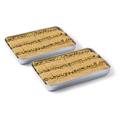 Moda Kataifi, Gold Balloriya with Pistachio, 60pcs, 6.1lbs (2760g)