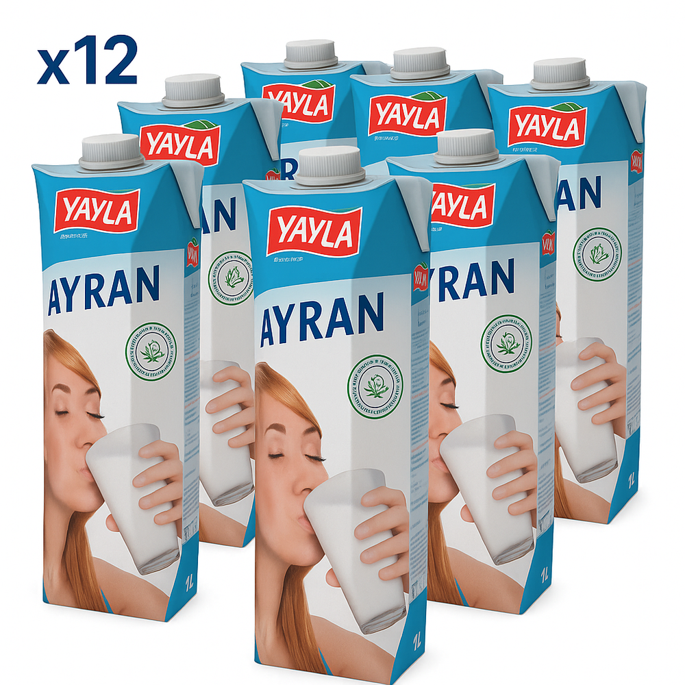 Yayla Ayran 8.45 fl oz Tetra Packs x 12 pcs