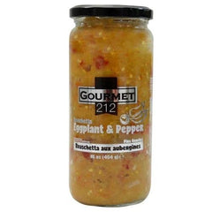 Gourmet212 Bruschetta Eggplant And Pepper - TULUMBA