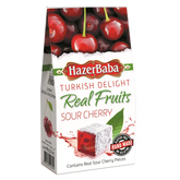 HAZERBABA SOUR CHERRY TURKISH DELIGHT 100GR