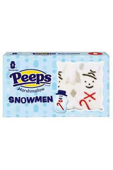 SNOWMEN PEEPS MARSHMALLOW 3ct - TULUMBA