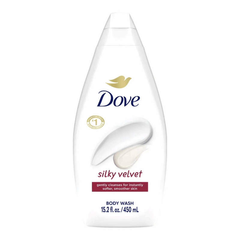 DOVE BODY WASH 15.2OZ (450 ML) SILKY VELVET - TULUMBA