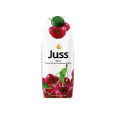 JUSS SOURCHERRY FRUIT DRINK 33.8 OZ (1000ML) (TETRA PACK)