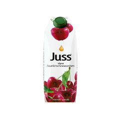 JUSS SOURCHERRY FRUIT DRINK 33.8 OZ (1000ML) (TETRA PACK)