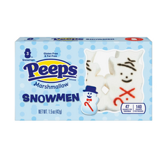 SNOWMEN PEEPS MARSHMALLOW 3ct