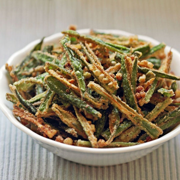 Crispy Okra (Bhindi) Recipe