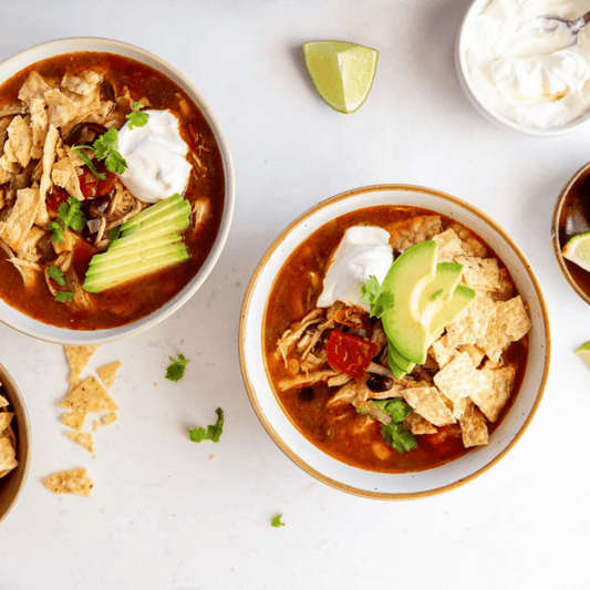 Easy Chilli Chicken Tortilla Soup Recipe - TULUMBA