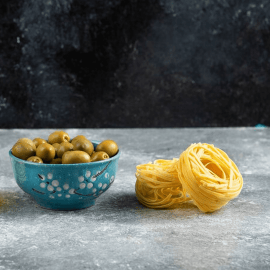 Easy Green Olive Pasta Recipe - TULUMBA