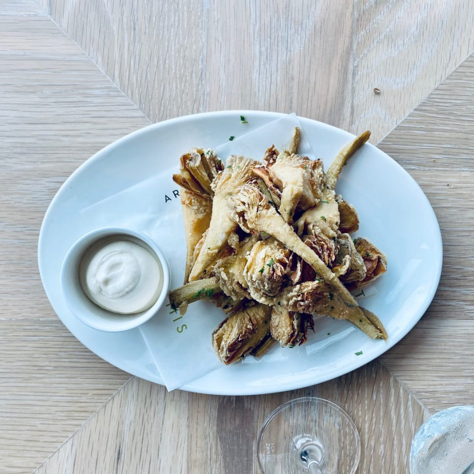 Fried Artichoke Recipe - TULUMBA