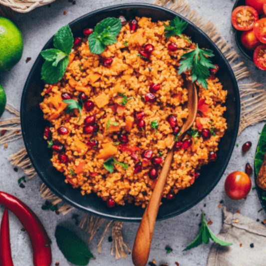 Kisir Mediterranean Bulgur Salad Recipe - TULUMBA