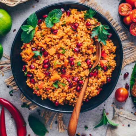 Kisir Mediterranean Bulgur Salad Recipe