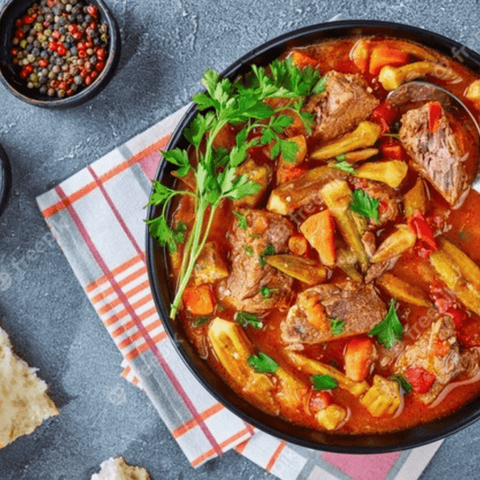 Mediterranean Okra Recipe - TULUMBA