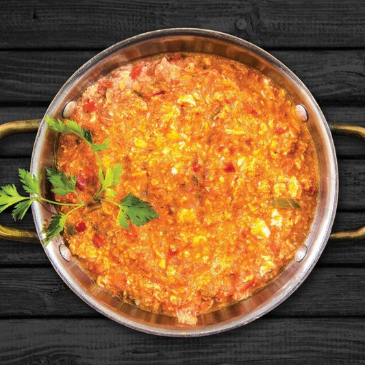 Menemen (Turkish Scrambled Eggs) Recipe - TULUMBA