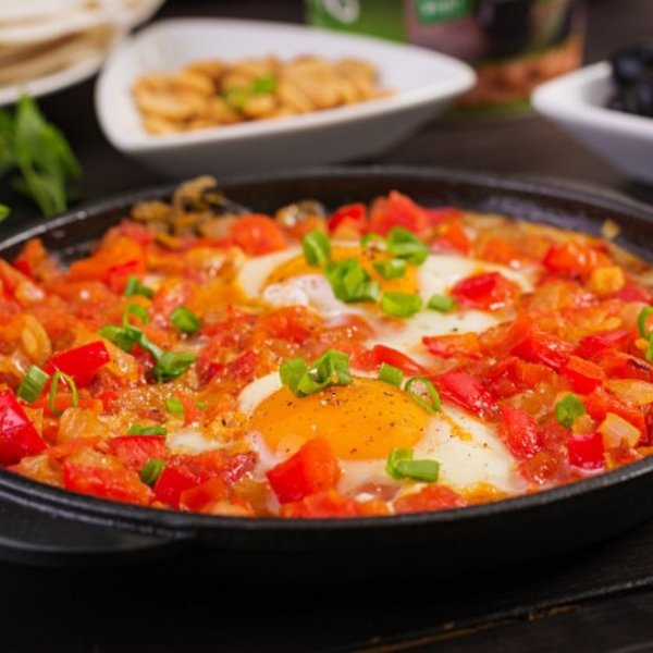 Shakshuka with Feta Cheese Recipe