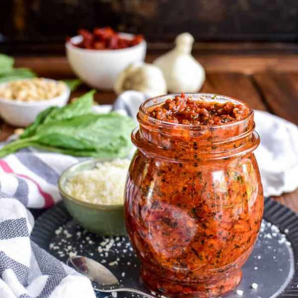 SUN DRİED TOMATO PESTO RECİPE