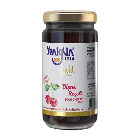 Yenigun Visne Receli Sour Cherry Jam 380g