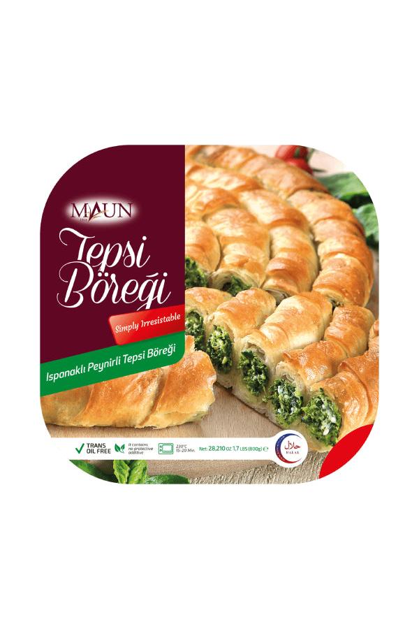 Maun Filo Pie With Spinach & Cheese 800 gr - TULUMBA