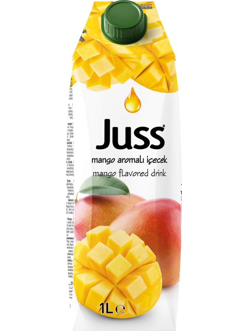 Juss Mango Drink Tetra Pack 33.8 fl oz  (1000ml)