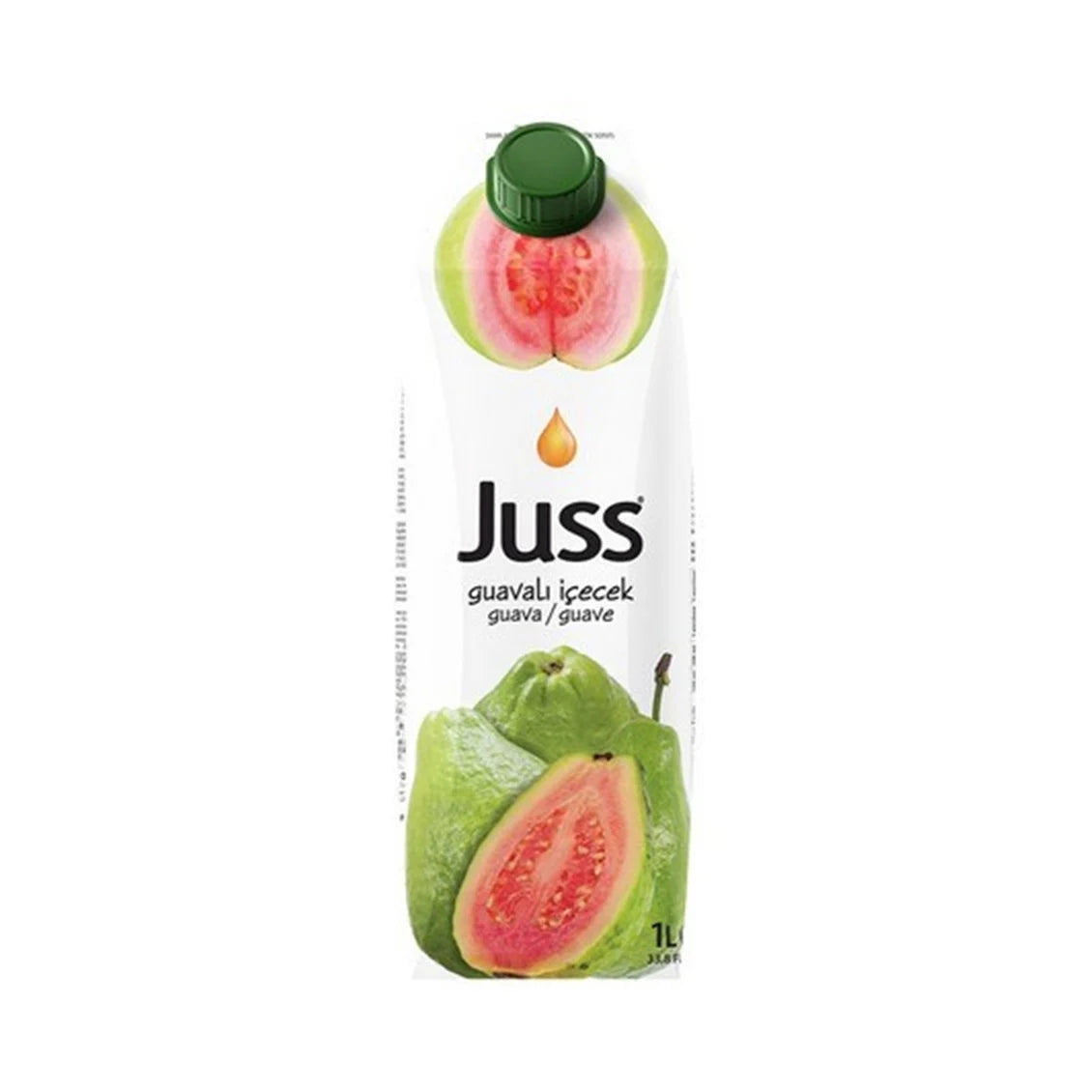 JUSS GUAVA FRUIT DRINK 33.8 OZ (1000ML)  (TETRA PACK)