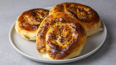 Moda Mom's Borek, Classic Spiral Pie with Potato, 7.8oz (220g),40 Pcs