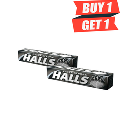 HALLS COUGH DROPS 9pcs EXTRA STRONG x 2 packs