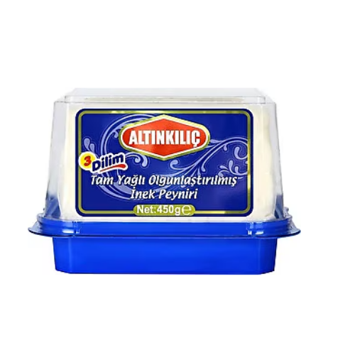 Altinkilic Ezine Classic Full Fat Matured Cow Cheese 15.9 oz (450 g) x 8 pcs