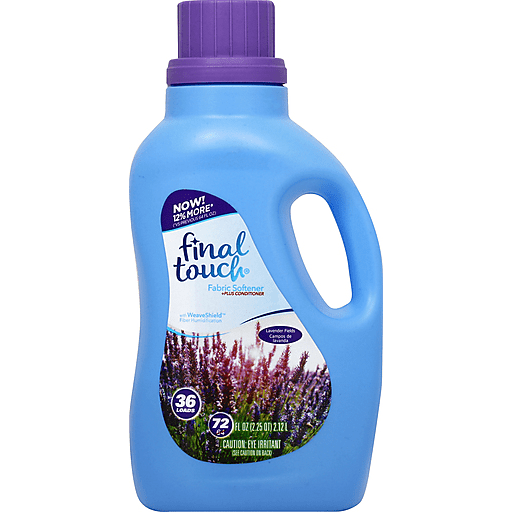 FINAL TOUCH FABRIC SOFTNER | 72 OZ | LAVENDER FIELDS - TULUMBA