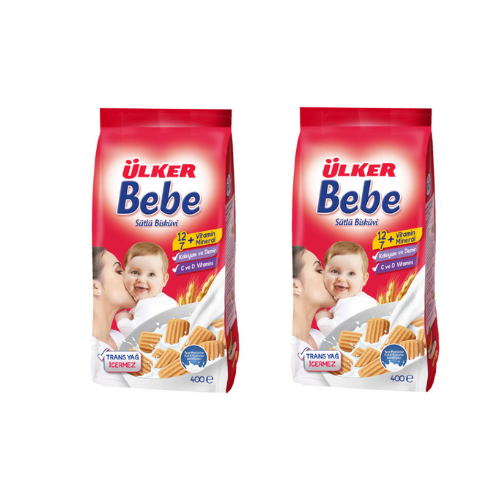 Ulker Baby Biscuits 14.11oz (400g) x 2 pcs