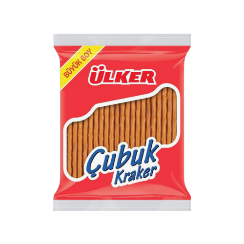 Ulker Plain Stick Crackers 2.82 oz (80 g ) - Large Pack