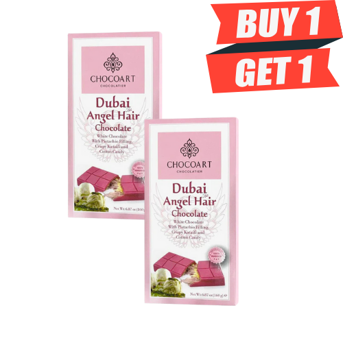 ChocoArt Dubai Angel Hair Chocolate 5.6 oz (160gr) x 2 pcs