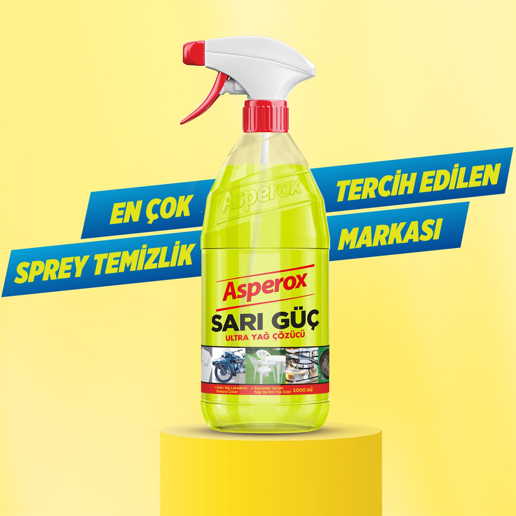 ASPEROX YELLOW POWER (SARI GÜÇ) 1000 ML