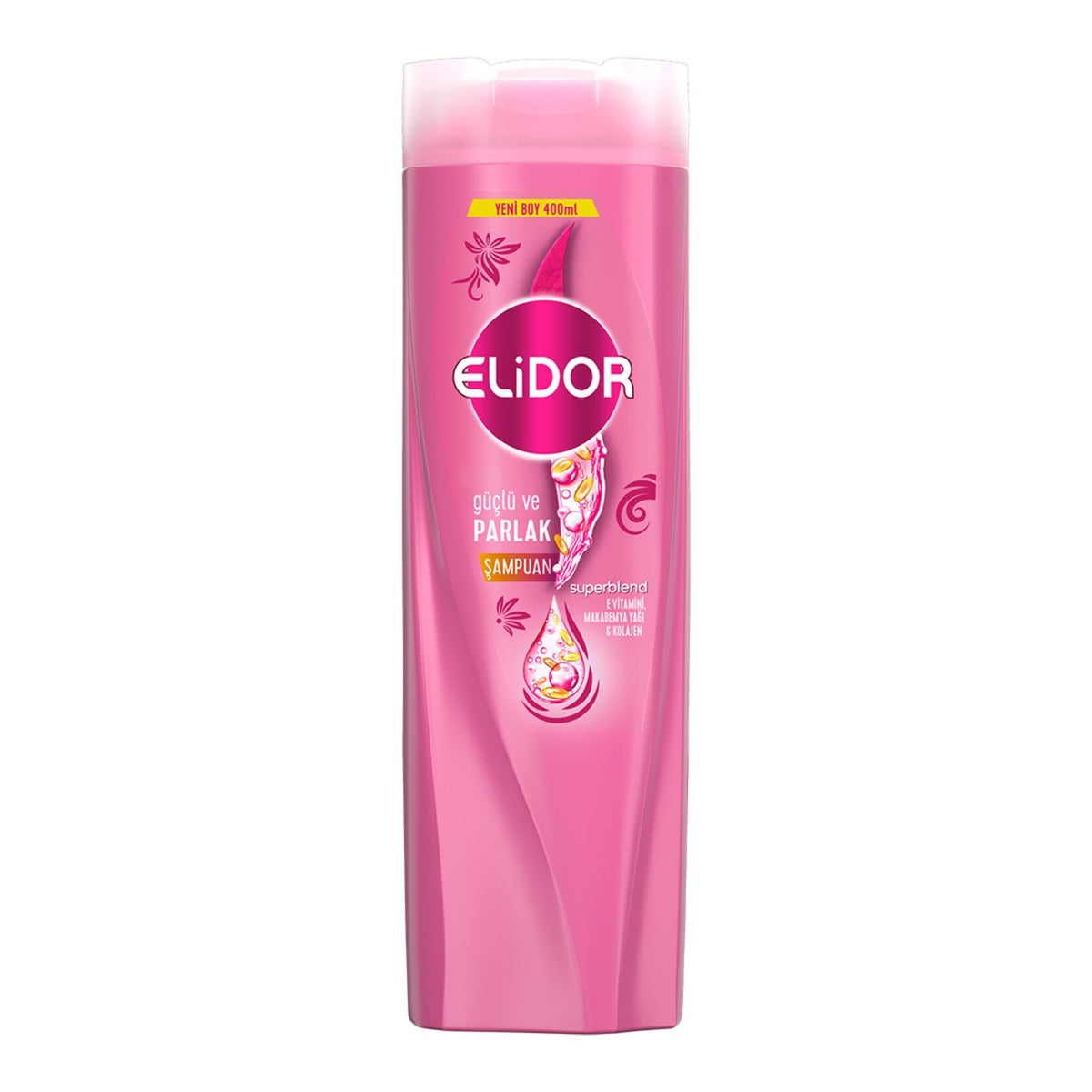 ELIDOR SHAMPOO 400ML (13.5oz - STRONG AND BRIGHT)