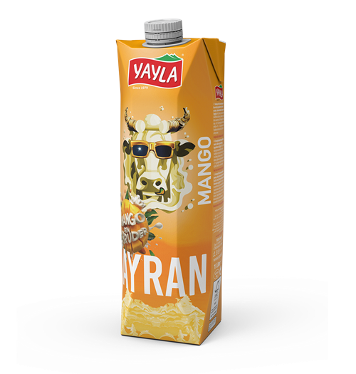 Yayla Mango Ayran 33.8 fl oz Tetra Pack