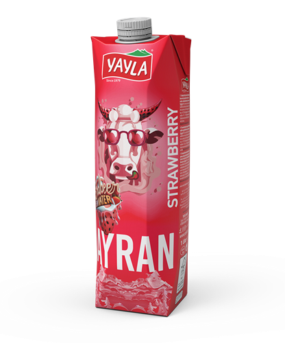 Yayla Strawberry Ayran 33.8 fl oz Tetra Pack