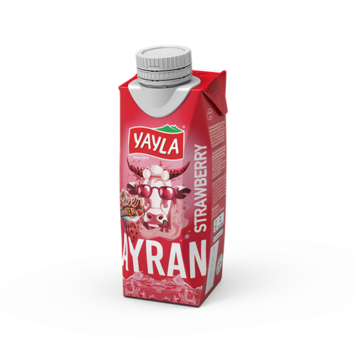 Yayla Strawberry Ayran 8.45 fl oz Tetra Pack