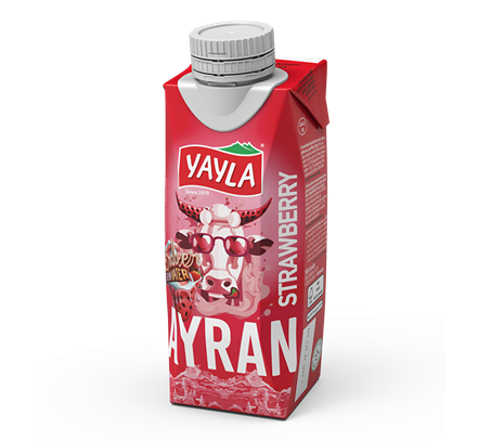 Yayla Strawberry Ayran 8.45 fl oz Tetra Pack