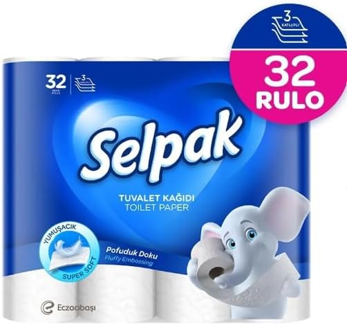 SELPAK TOILET PAPER 3-PLY | 32 ROLLS
