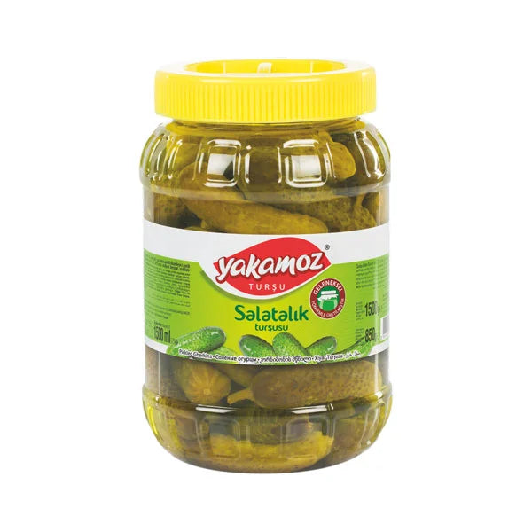 Yakamoz Pickles Salatalik Gherkins No. 1 Pet Jar 1.5lt