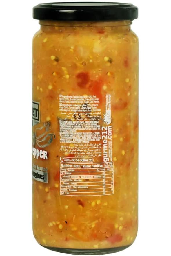 Gourmet212 Bruschetta Eggplant And Pepper - TULUMBA