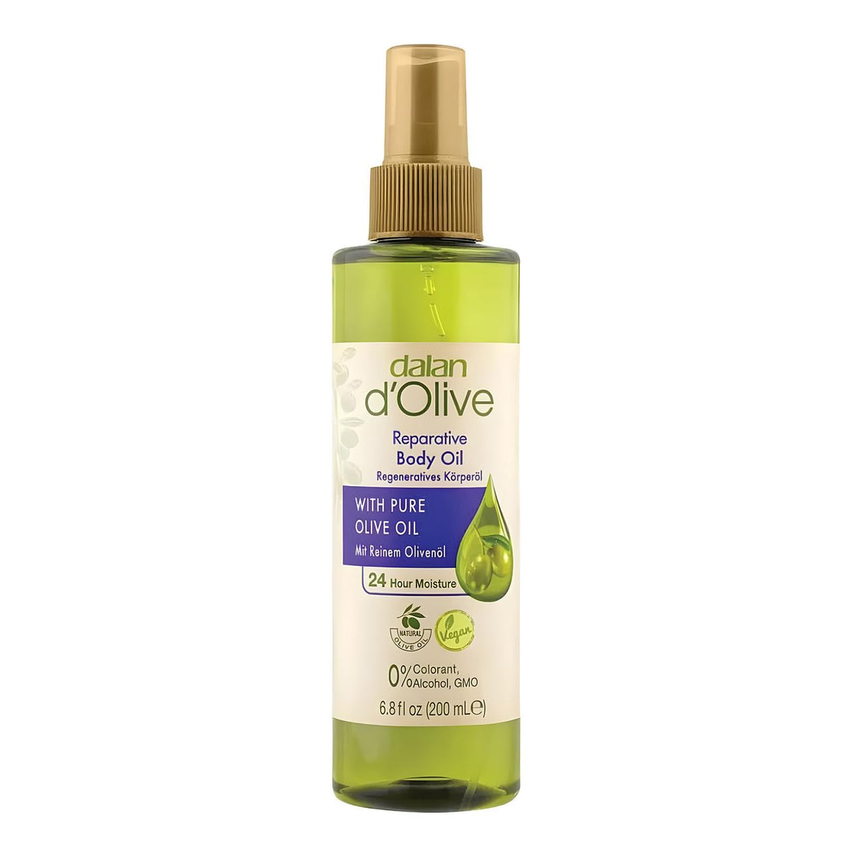 D'Olive Reparative Body Oil (spray) 6.8 fl oz. 200ML
