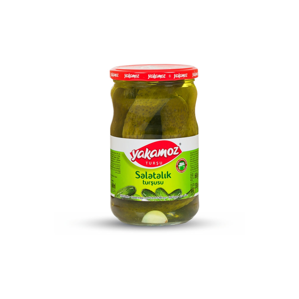 Yakamoz Pickles Salatalik Tursusu Gherkins No. 2 Glass Jar 720ml