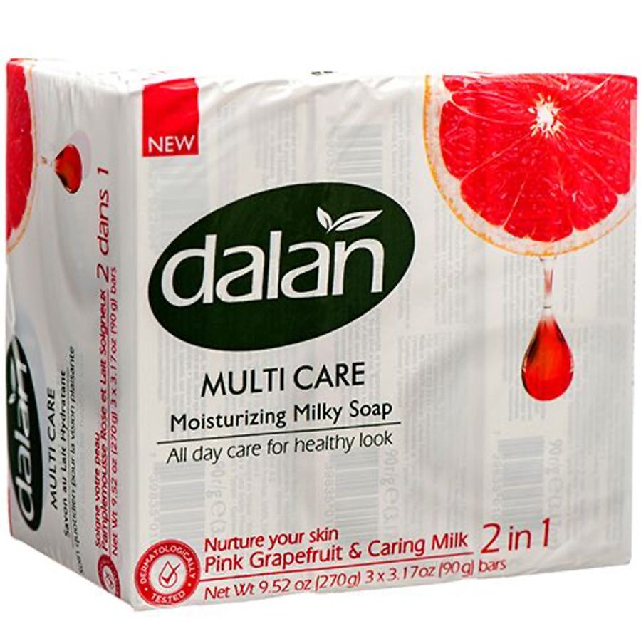 Dalan PINK GRAPEFRUIT Soap 3.2 oz | 3-PK