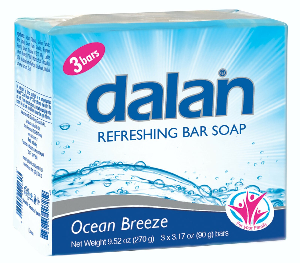 Dalan "Ocean Breeze" A-B Soap 3.2 oz.