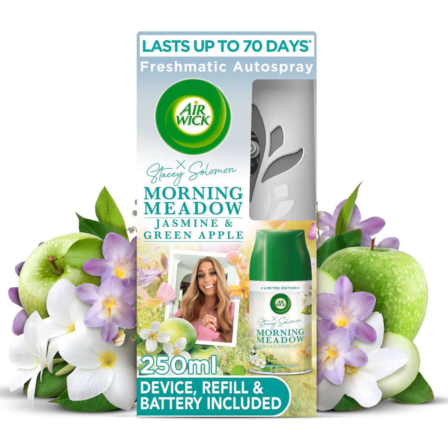 Air Wick / Freshmatic Machine + Refill / Meadow Jasmine & Green Apple