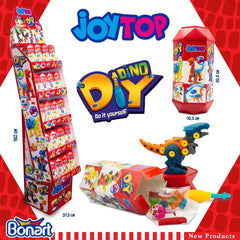 Joytop Diy Dinasour Sour Lollipop with Gummy 1.09 oz x 40ct