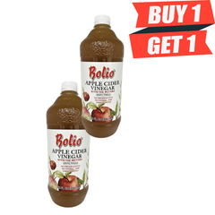 BOLIO APPLE CIDER w/Mother VINEGAR 32 FL OZ. x 2 pcs