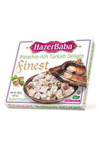 Hazerbaba Pistachio Rich Turkish Delight 8.8oz (250g) Box - TULUMBA