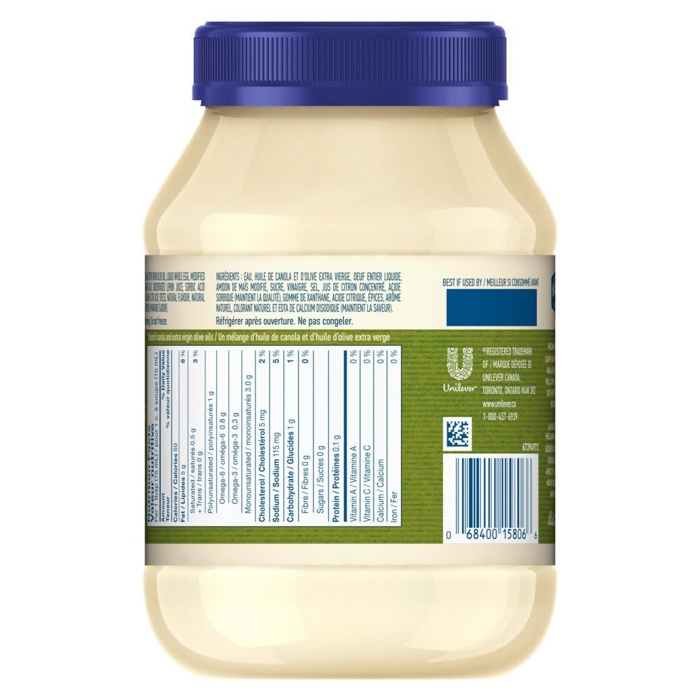 HELLMANN'S MAYONNAISE | 30 OZ 890 ML