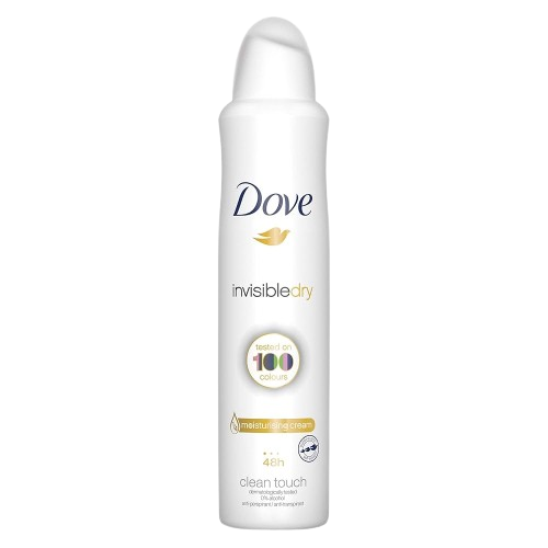 Dove Body Spray Invisible Dry 250ml