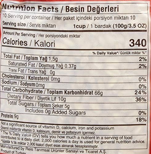 Reis Asurelik Bugday 2.2lb (1kg) Pouch
